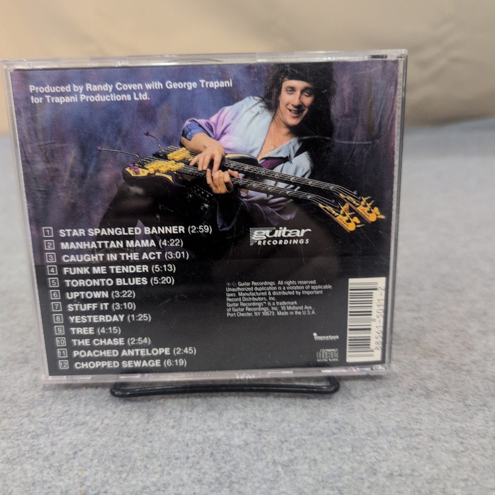 Randy Coven Funk Me Tender CD 1989 Guitar Recordings Bass Rock Fusion - Picture 2 of 2